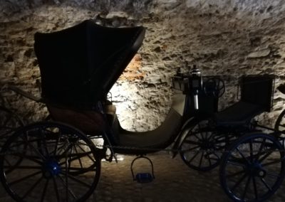 Oravský hrad – tunel medzi nádvoriami